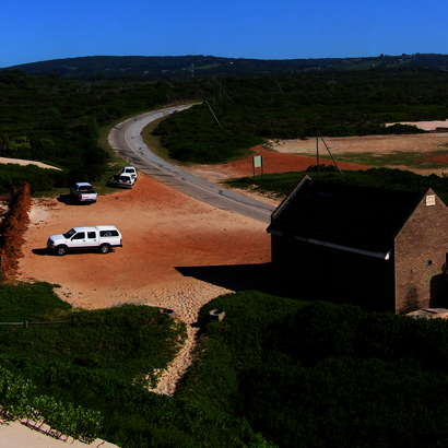 Sardinia bay Top of the dune