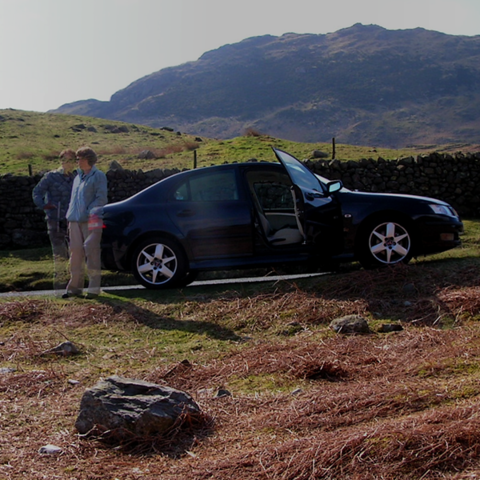 Roadside stop somewhere in the Lake District - UK
