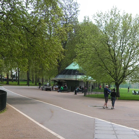 Hyde Park, near Speakers' Corner kiosk, London, united Kingdom