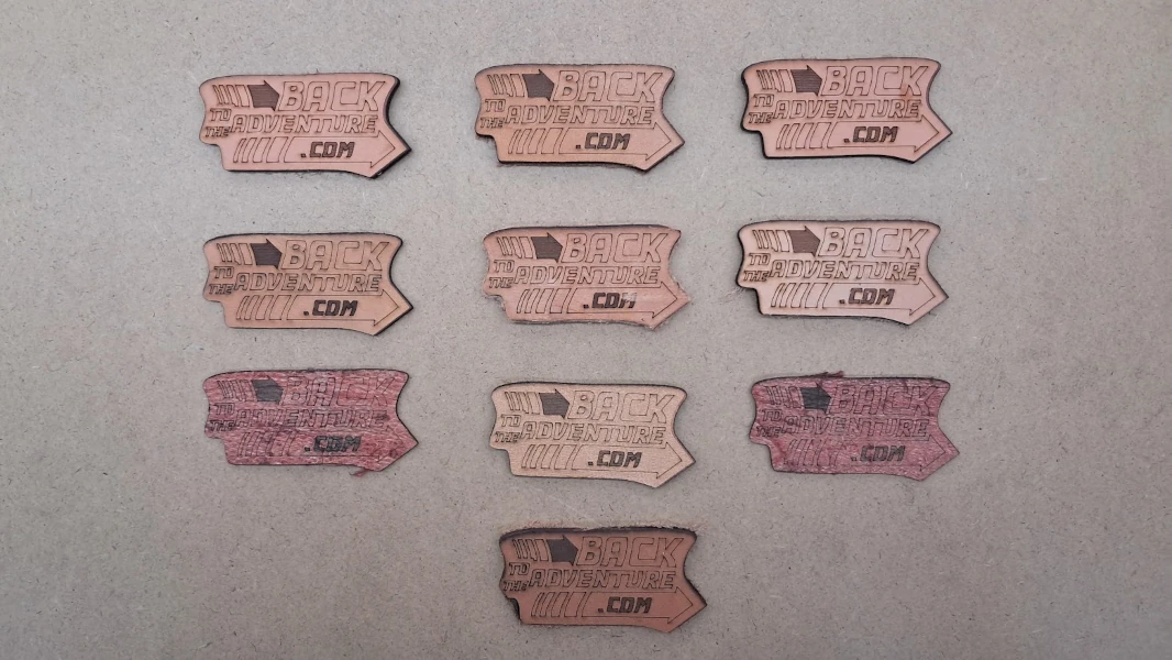 Workshop - Laser Project 51 - BttA leather trinkets